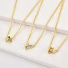 Rainbow Gold Necklace Water Trio Jewellery Hurtig Lane Vegan Watches