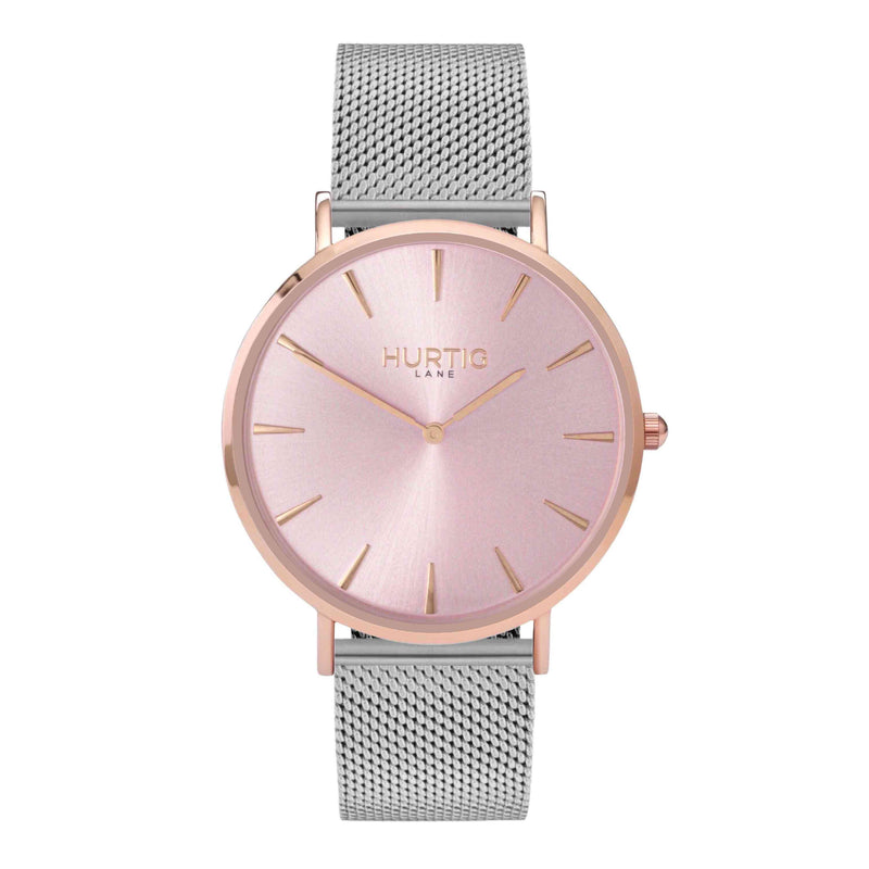 Lorelai Stainless Steel Watch All Rose Gold - Hurtig Lane - sustainable- vegan-ethical- cruelty free